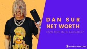 dan sur net worth|Dan Sur Net Worth 2024: The Rapper with Gold Hair